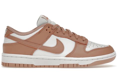 dunk low rose whisper stockx.